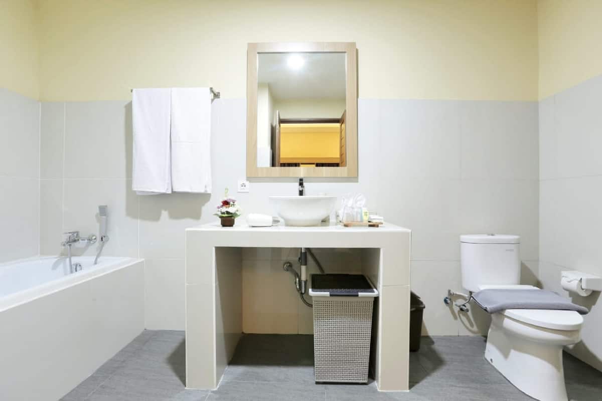 Villa, 1 Schlafzimmer (Private Villa) | Waschbecken im Bad