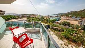 Double Room, Balcony, Sea View | Balcony view - Villa Abiori (Ksamil)