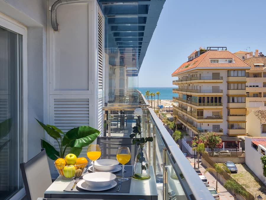 Vue depuis l’hébergement