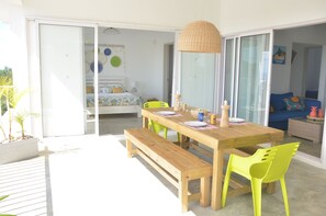 Villa Comfort - 3 sovrum - privat pool | Vardagsrum