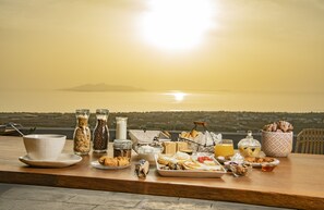 Breakfast meal - Nano Suites (Santorini)