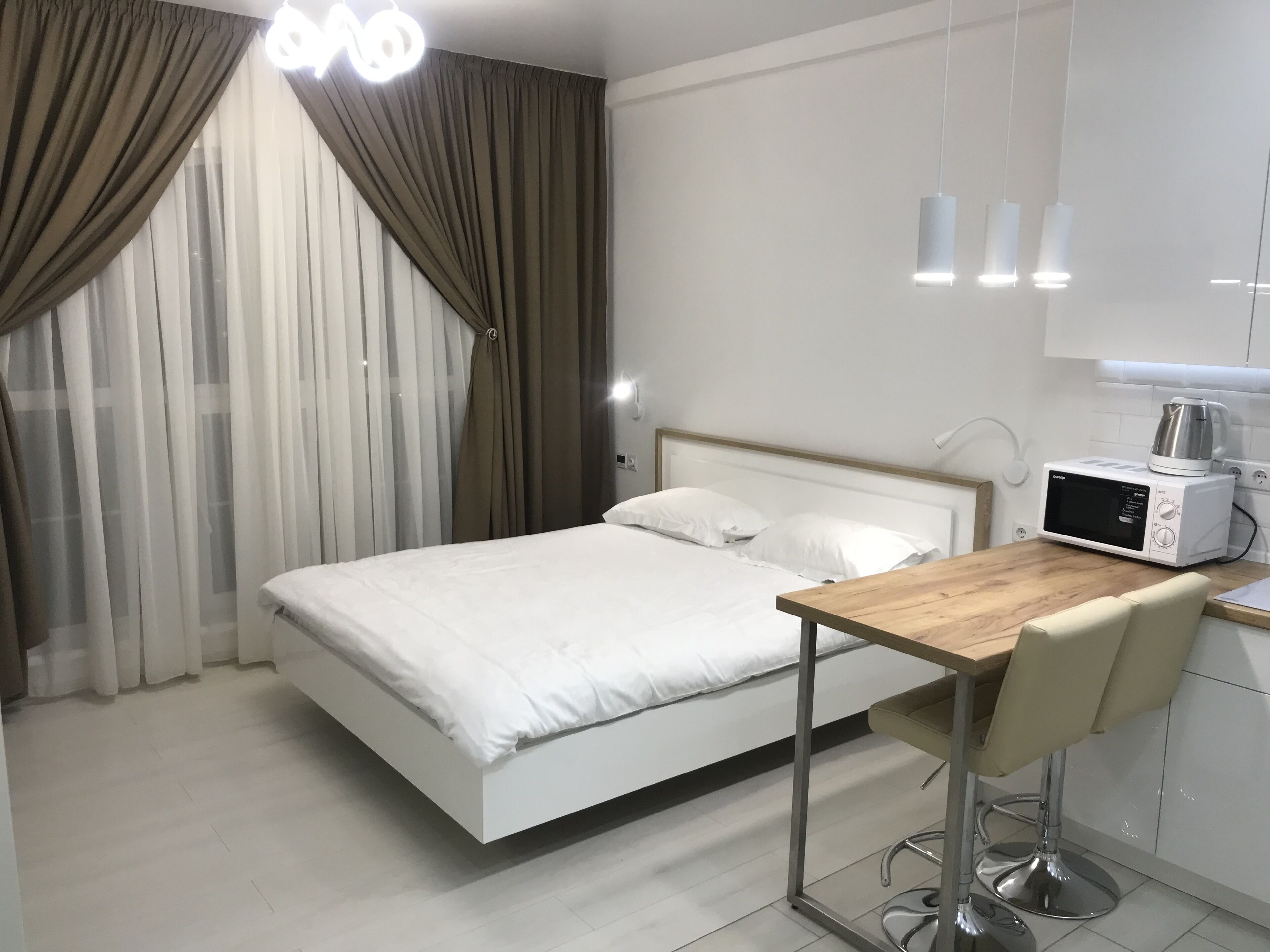 Căn hộ Deluxe | 1 phòng ngủ, bộ đồ giường cao cấp, chăn bông, nệm Select Comfort 