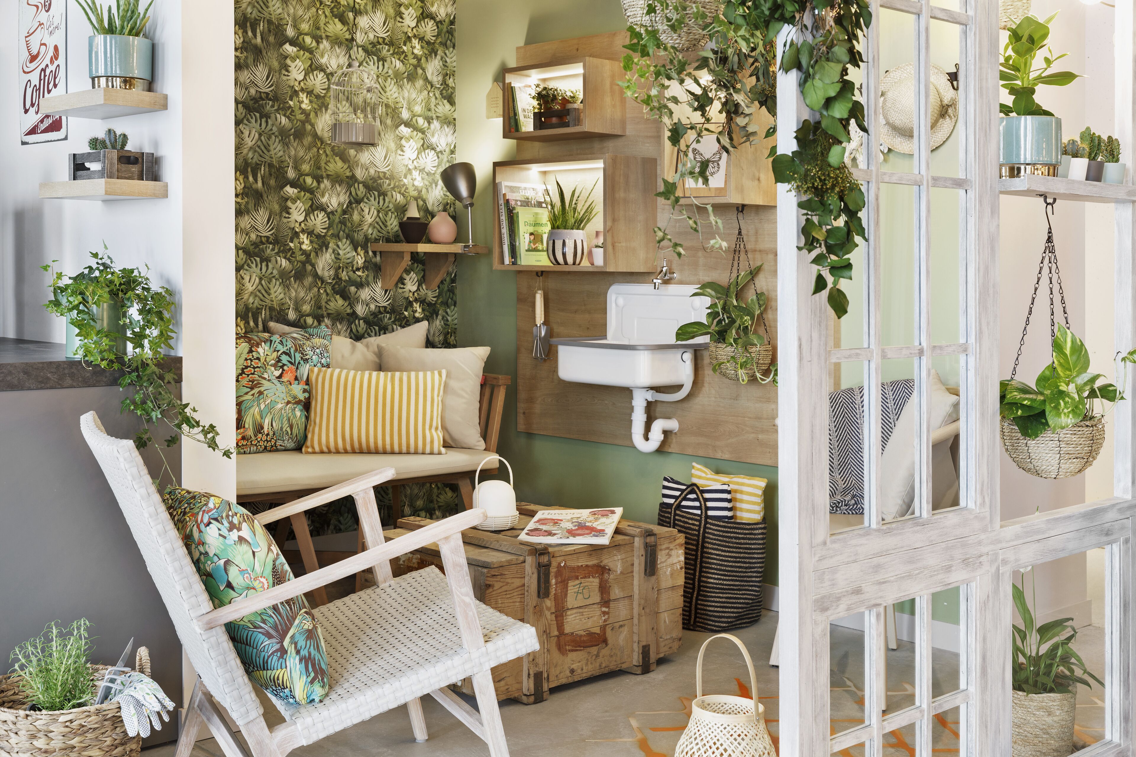 Sala de estar en el lobby