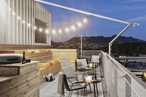 Terraza en la azotea