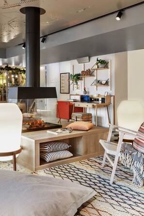 Lobby sitting area