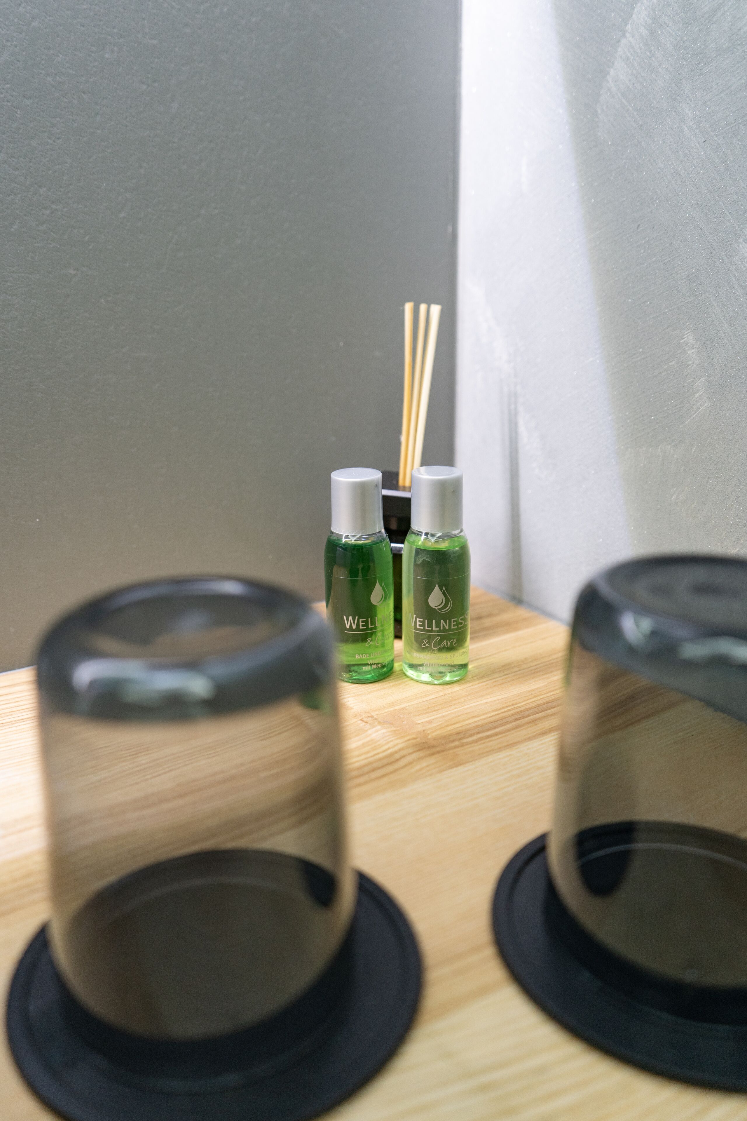 shower, eco-friendly toiletries, hair dryer, slippers