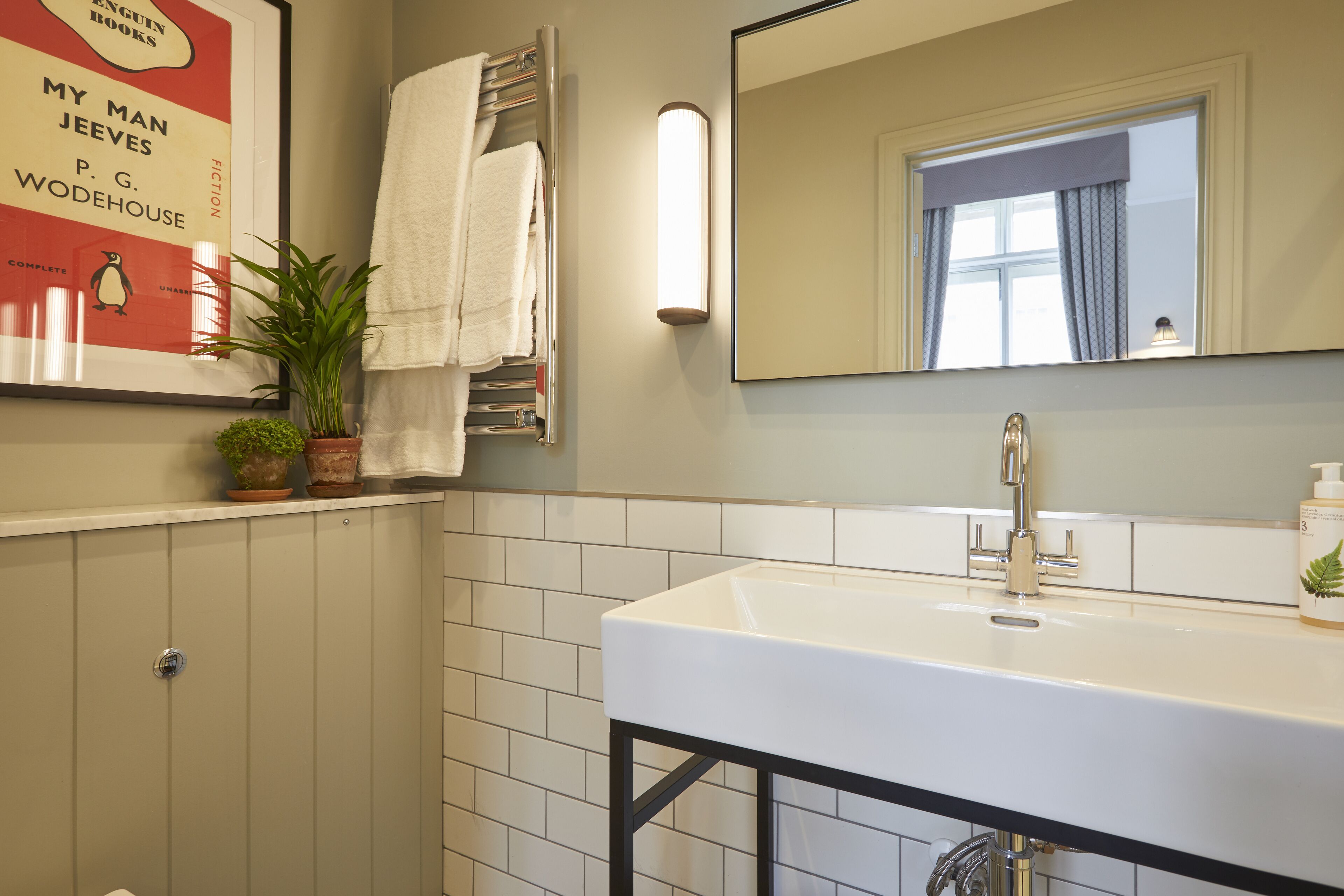 generous twin room | bathroom | shower, free toiletries, hair dryer, towels