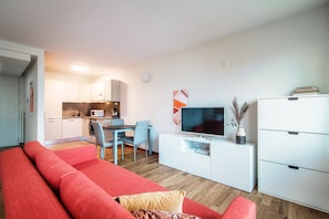 Living area - Pazzallo Apartments (Lugano)