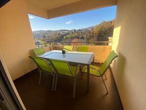 Deluxe Apartment | Terrace/patio - Pazzallo Apartments (Lugano)