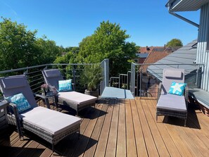 Terrasse sur le toit