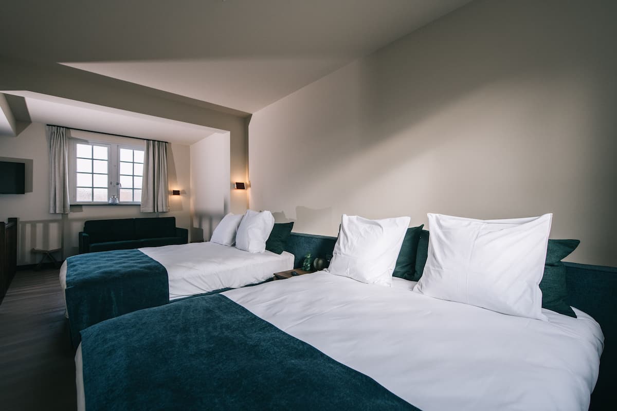 Executive Studio | Hypo-allergenic bedding, soundproofing, iron/ironing board