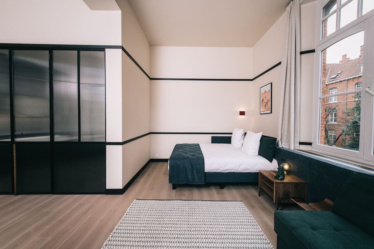 Superior Studio | Hypo-allergenic bedding, soundproofing, iron/ironing board