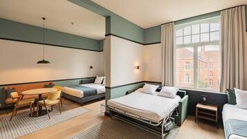 Executive Plus Studio | Hypoallergeen beddengoed, geluiddichte muren