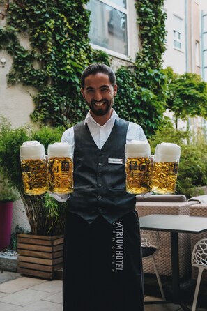 Terrace/patio - Boutique Hotel Atrium (Munich)