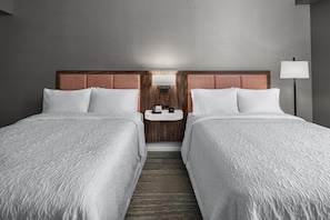 Hypo-allergenic bedding, in-room safe, desk, laptop workspace