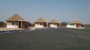 Façana frontal de l'allotjament