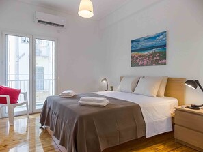 Appartement classique, 2 chambres | 2 chambres, espace de travail pour ordinateurs portables