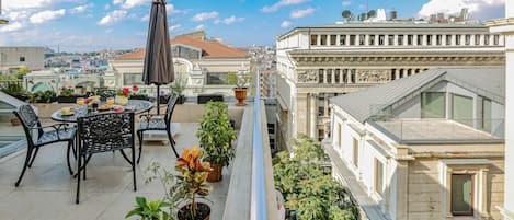 Terraza en la azotea