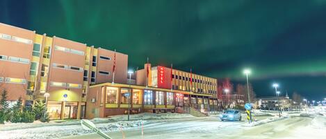 Façade de l’hébergement