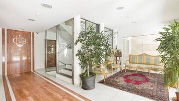 Interior entrance