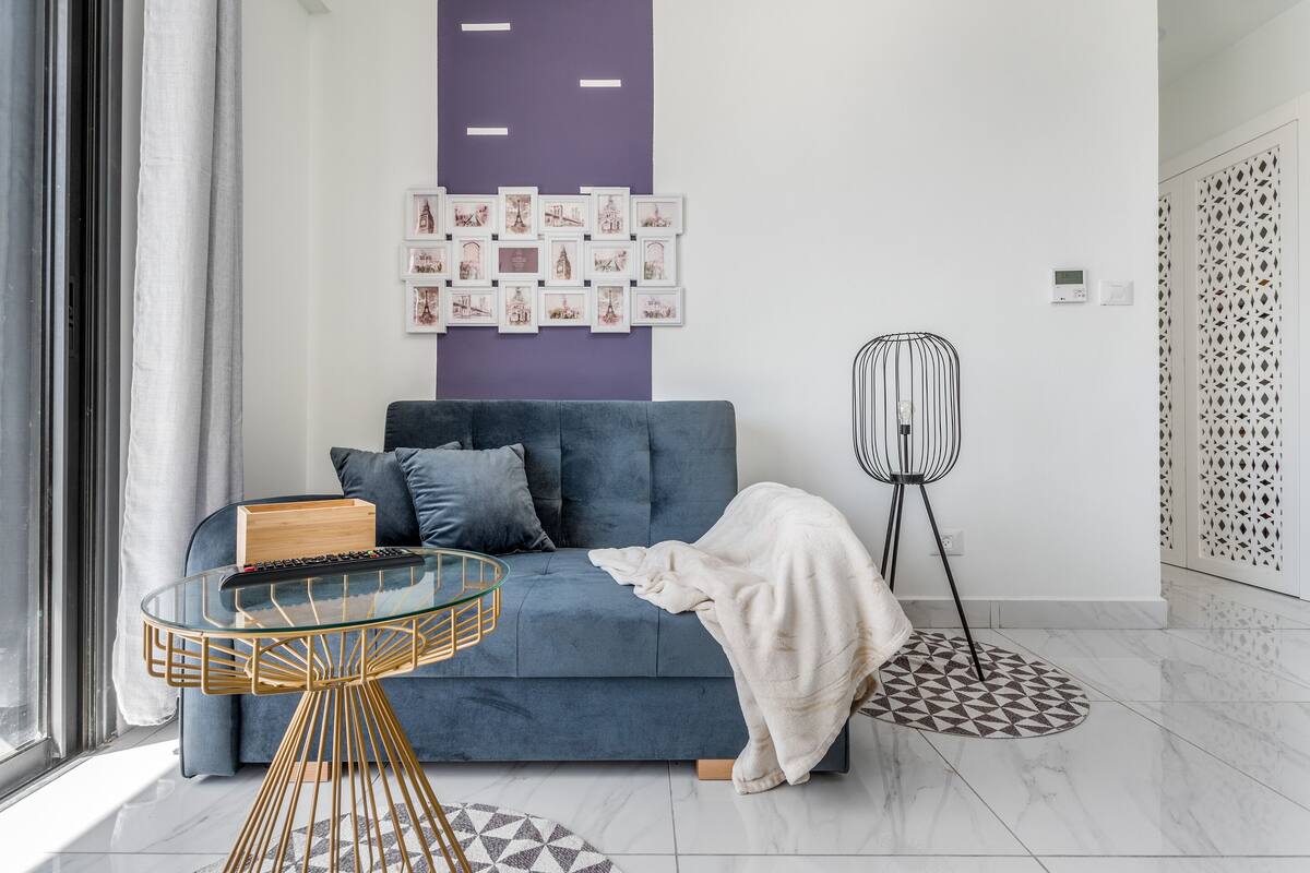 Deluxe 1BDR in City Center - Even Israel st 3 - #49 | Wohnzimmer