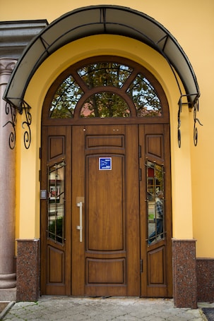 Entrada de la propiedad