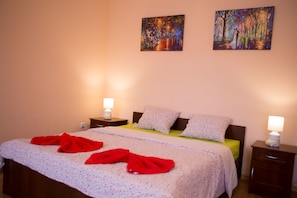 Huoneisto, 1 makuuhuone | 1 makuuhuone, työpöytä, silitysrauta/-lauta, ilmainen Wi-Fi