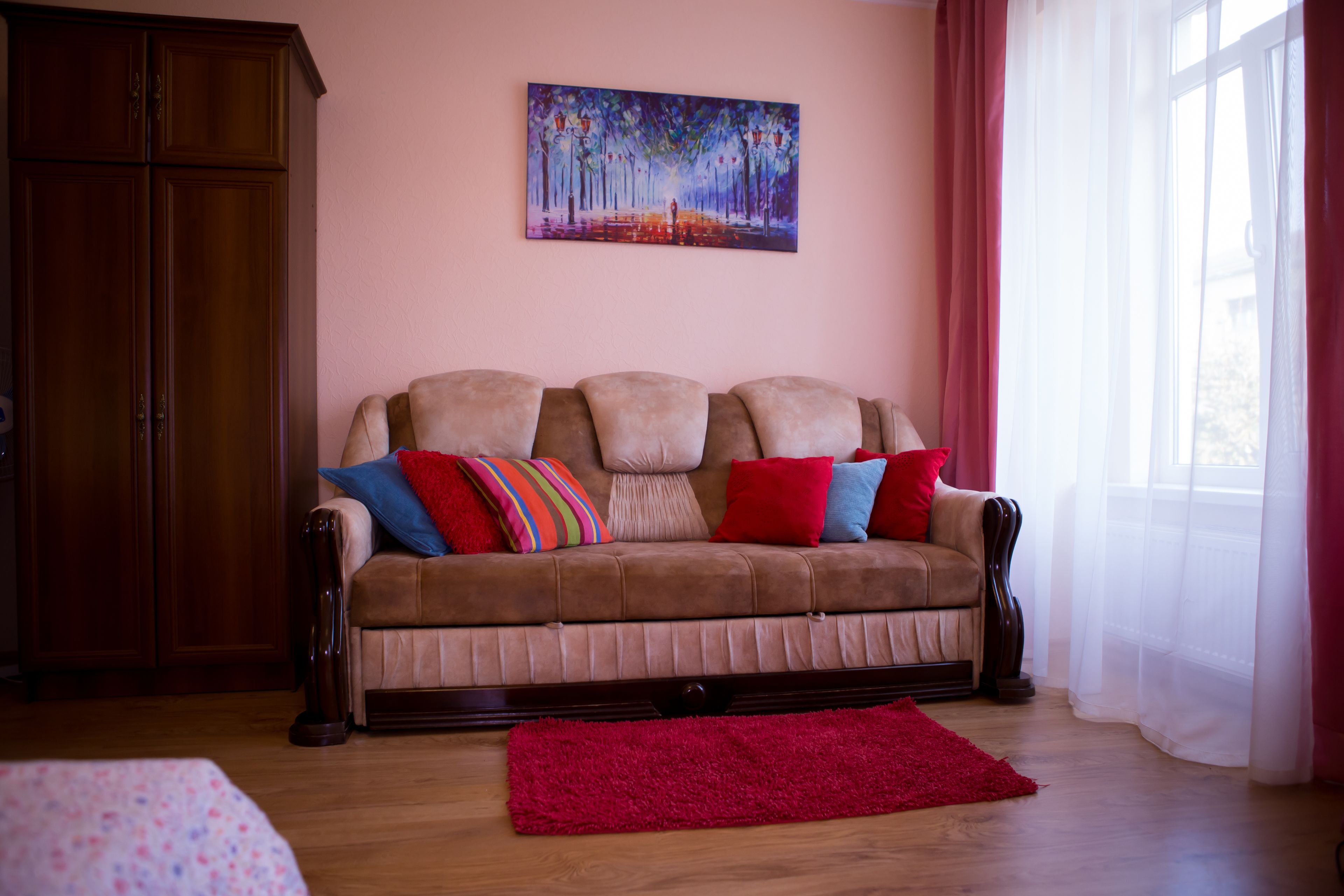 Apartment, 1 Bedroom | Living area | TV