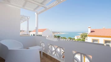 Doppia Deluxe, balcone, vista mare | Balcone