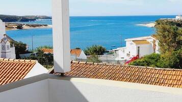 Deluxe Double Room, Balcony, Sea View | Terrace/patio