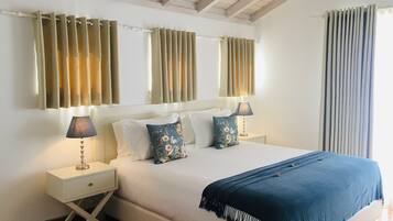 Deluxe Double Room, Balcony, Sea View | Premium bedding, free WiFi, bed sheets