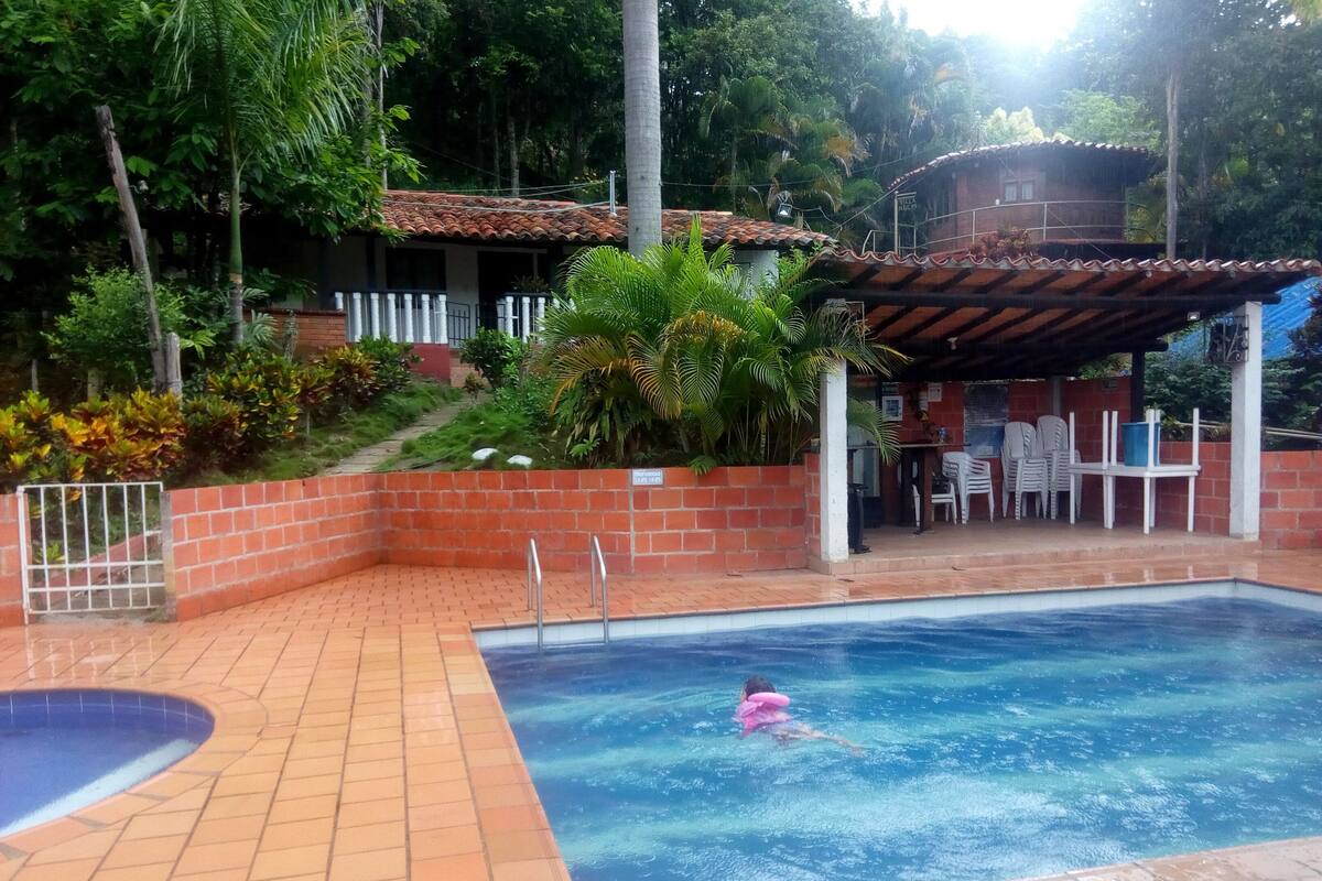 Family Cabin, Pool View, Ground Floor (Villa Nelfi) | WiFi (free), bed sheets