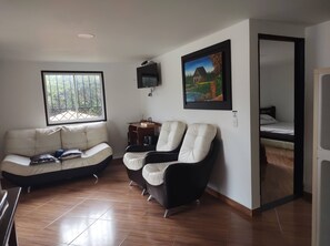 Living area - Cabañas Balconcitos (San Gil)