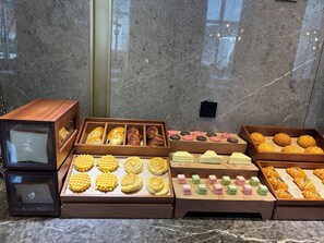 Päivittäinen buffetaamiainen maksusta