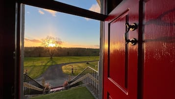 Landuitzicht vanuit accommodatie