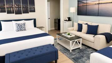Standard Single Room, 2 Queen Beds | Individually decorated, iron/ironing board, free WiFi, bed sheets