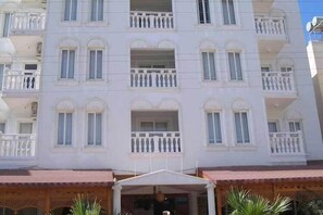 Voorkant van accommodatie