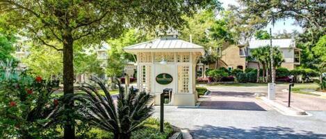 Enceinte de l’hébergement