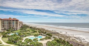 Accommodatie ligt op het strand