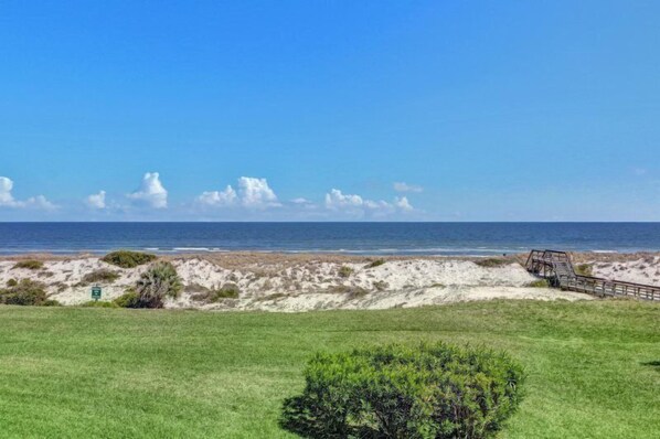 Enjoy breathtaking ocean views from this beachside retreat.