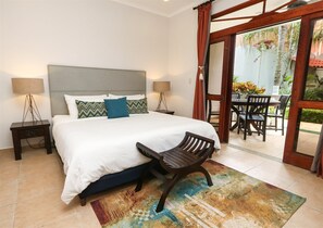 Appartement (Charming Garden View Apt in Exclusive) | 2 slaapkamers, luxe beddengoed, gratis wifi