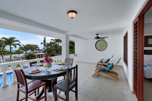 Ferienhaus | Balkon