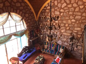 Cabin, 3 Bedrooms | Living area