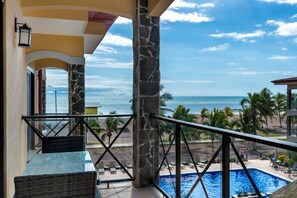 Ferienhaus | Balkon