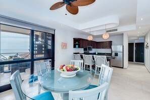 Condo (Perfect Oceanfront Retreat for Your F) | Private kitchen | Fridge, microwave, oven, stovetop