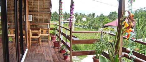 Standaard tweepersoonskamer, balkon | Balkon