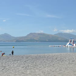 Private beach, beach cabanas, sun-loungers, beach volleyball