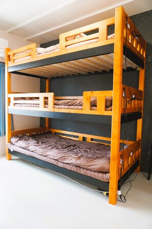 Economy Room, Mixed Dorm | Blackout curtains, iron/ironing board, free WiFi, bed sheets