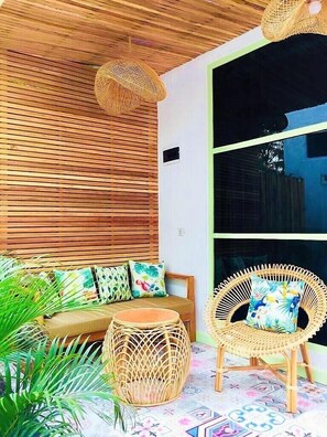 Design-Doppelzimmer | Terrasse/Patio