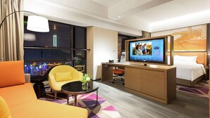 Minibar, coffre-fort, rideaux d’obscurcissement, accès au Wi-Fi (inclus)